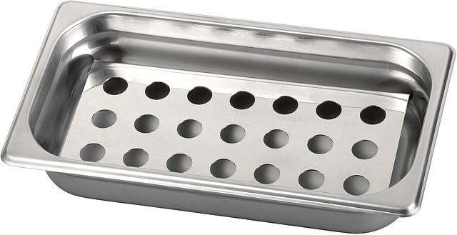 Drip Tray for 1 3 Oblong Size Food Pan 18 10 quality Stainless steel SMART Buffet Ware